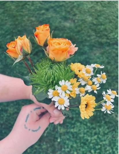 Arche florale de mariage